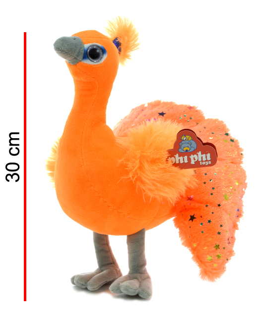 PAVO REAL CON BRILLITOS 30CM ART PH 7931
